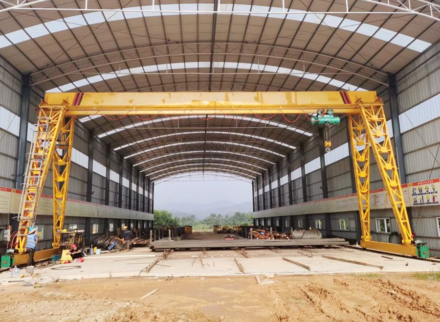 廣東揭陽龍門吊、MH型單梁門式起重機