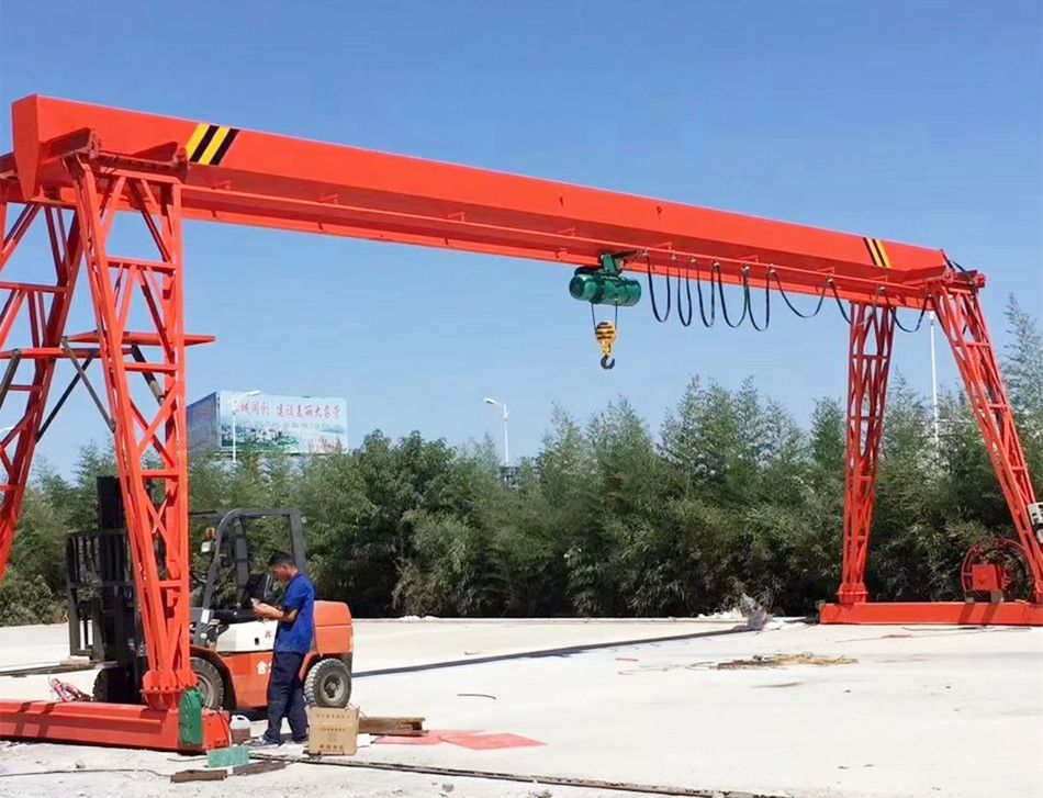 云浮龍門吊、MH型電動葫蘆單梁門式起重機(jī)廠家銷售、安裝維修