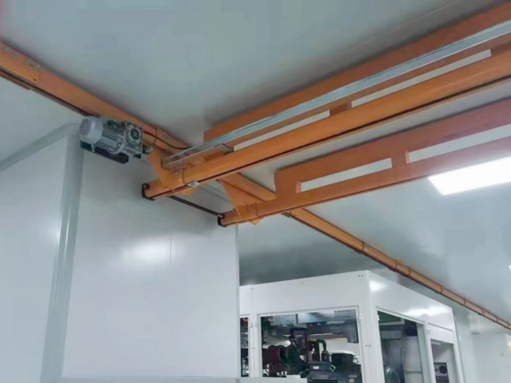 自立式KBK剛性桁架起重機(jī)輸送系統(tǒng)