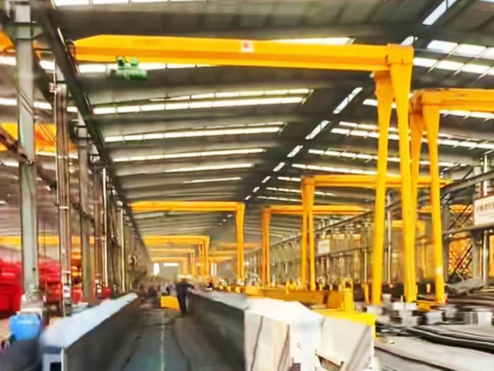 BMH型半腿龍門吊、BMH型半腿電動單梁門式起重機(jī)