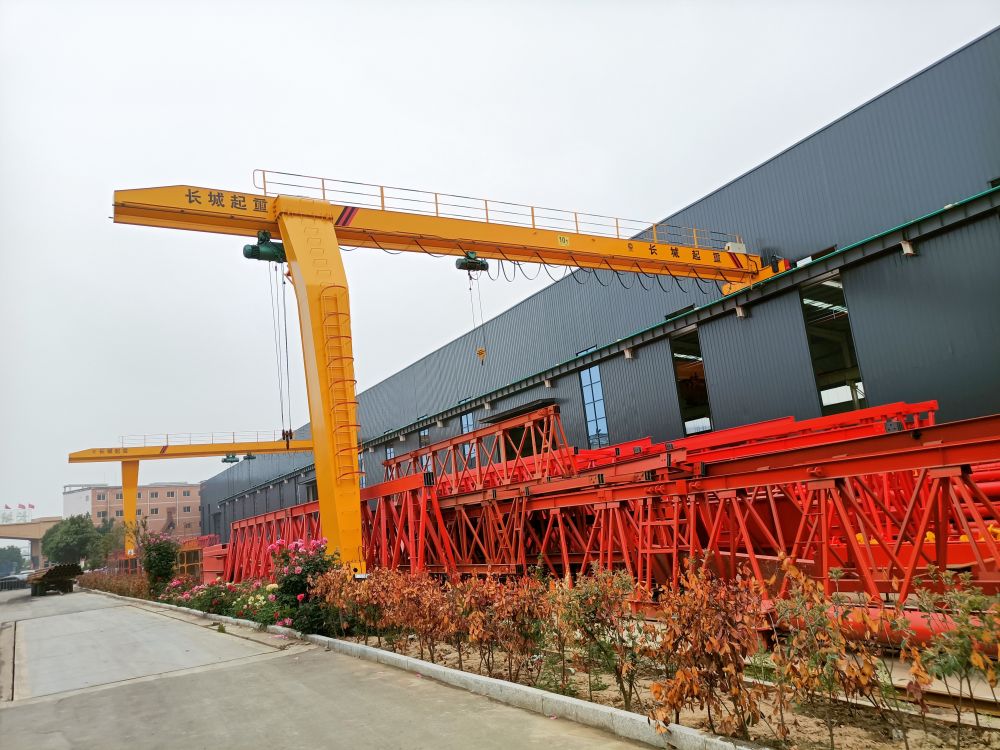 遵義龍門吊、半腿單梁門式起重機廠家銷售 ，安裝維修