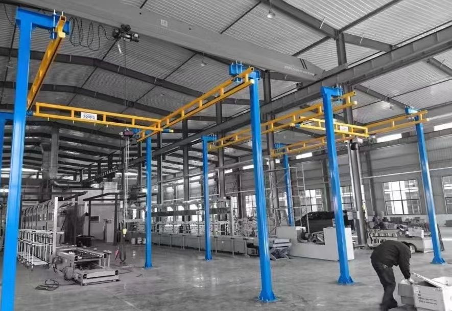 自立式KBK、立柱式KBK起重機(jī)軌道組合系統(tǒng)