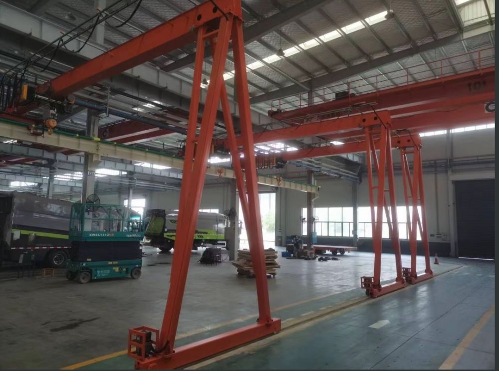 半腿龍門吊、MHB型半腿門式起重機(jī)