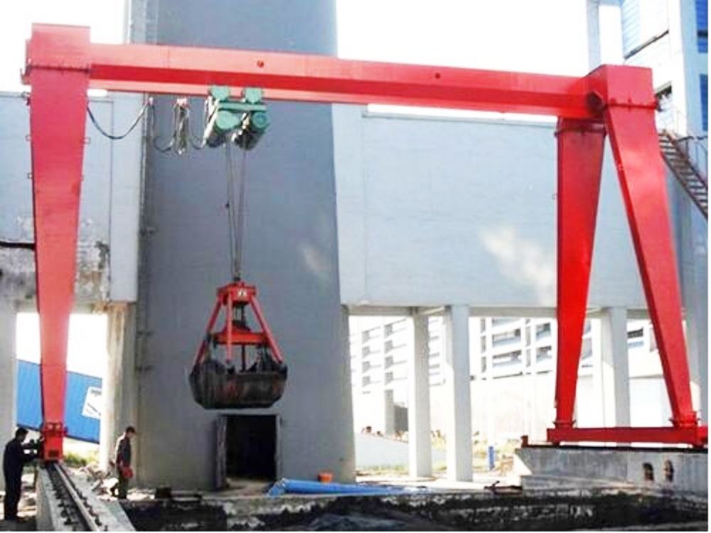 MHZ型電動(dòng)單梁抓斗門(mén)式起重機(jī)