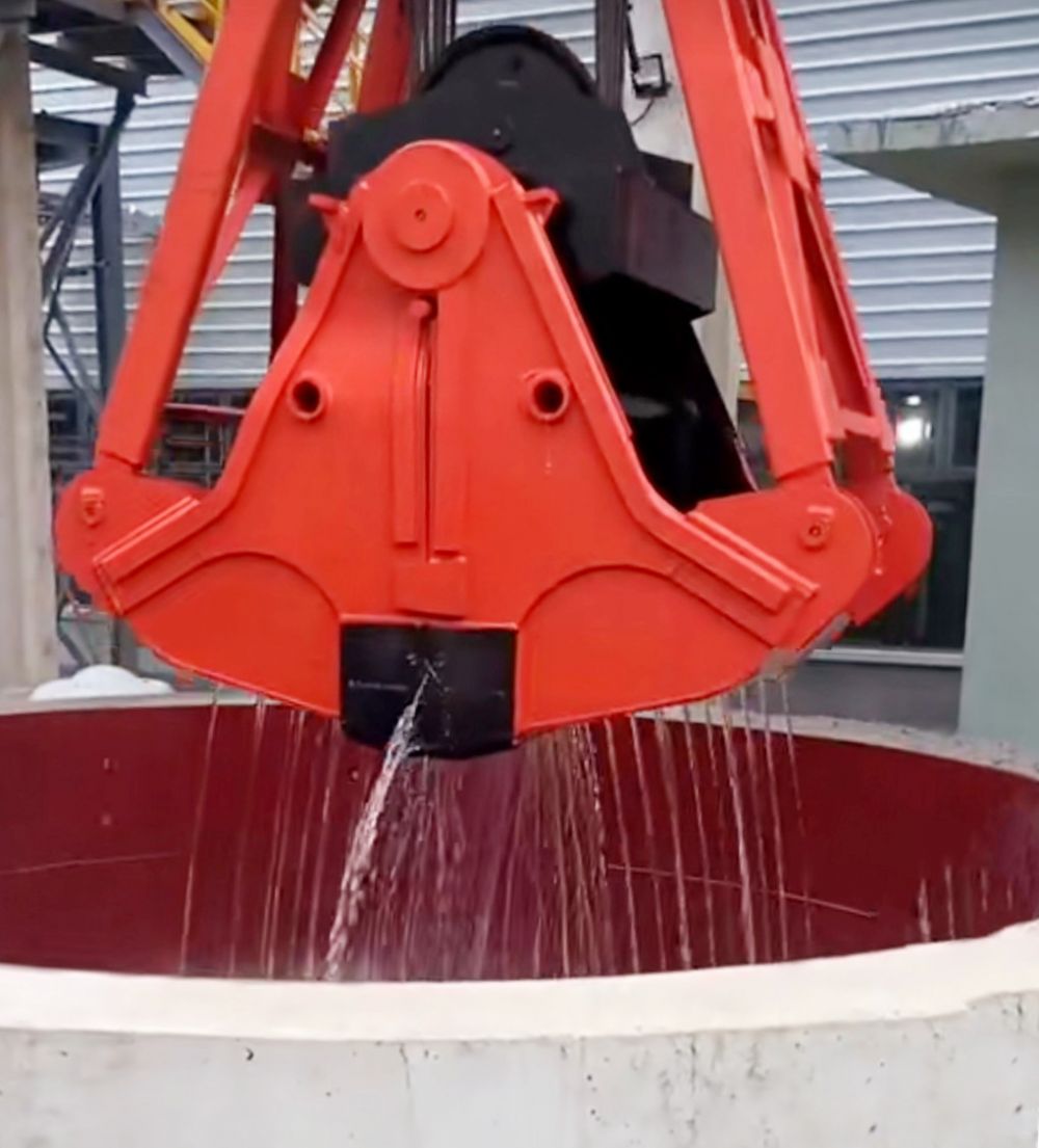 四川廣元起重抓斗、機械式、液壓式抓斗抓具廠家銷售、安裝維修