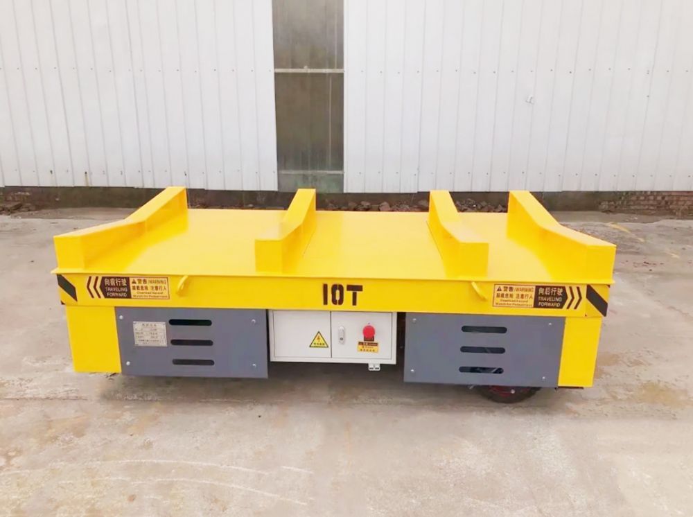 河南濮陽電動地平車、無軌行走電動平車廠家銷售、安裝維修