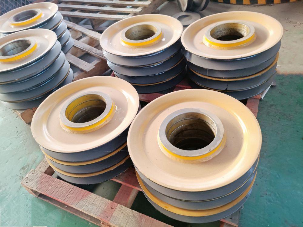 四川宜賓起重配件、軋制滑輪、鑄造滑輪、吊鉤滑輪組、抓斗滑輪組廠家