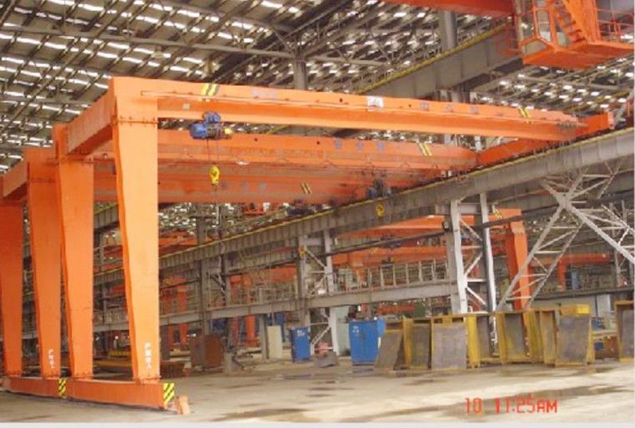 大連門式起重機、電動葫蘆半腿龍門吊廠家銷售、價格報價