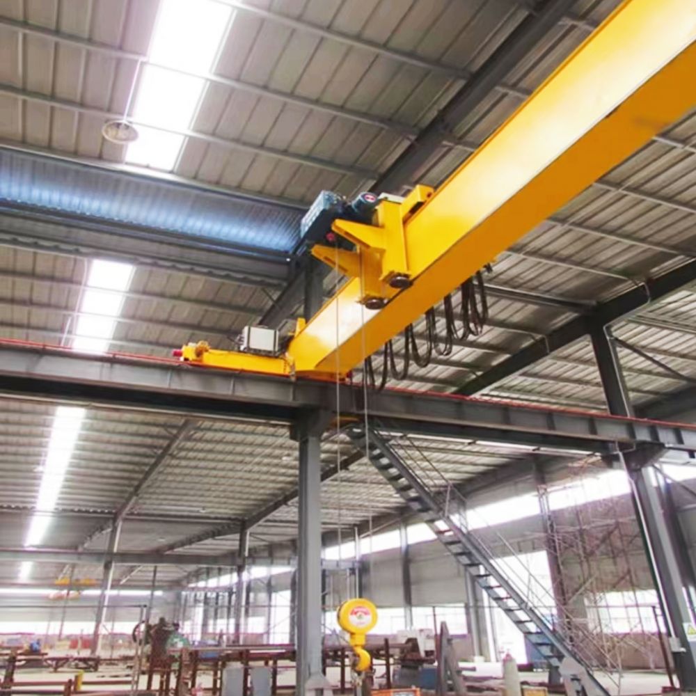 LDP型電動單梁起重機側(cè)面圖 LDP型電動單梁起重機側(cè)面圖