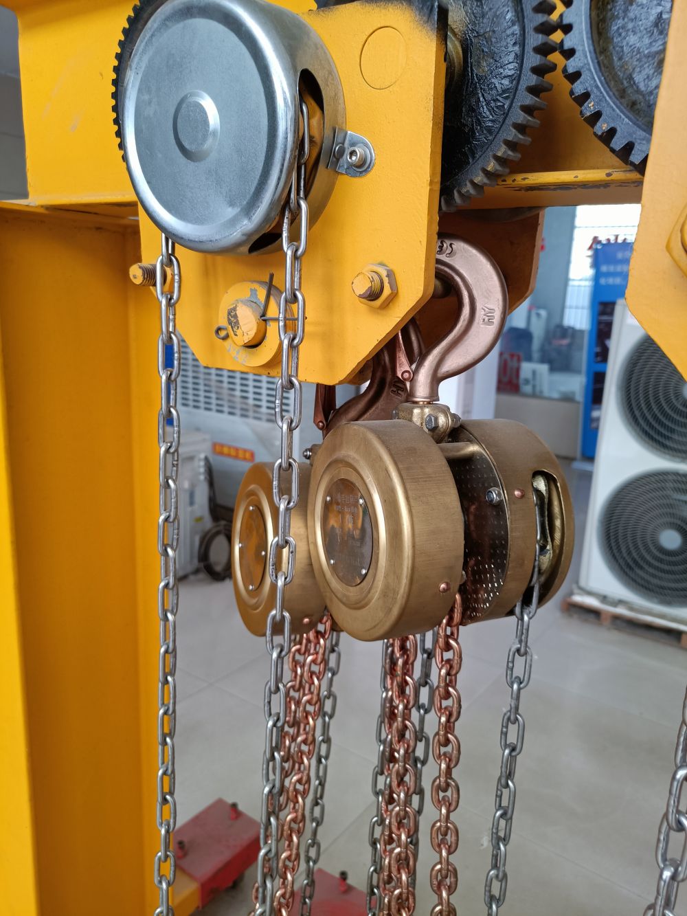 手拉葫蘆、手拉跑車、防爆手動葫蘆跑車廠家、型號、價格-黃河防爆