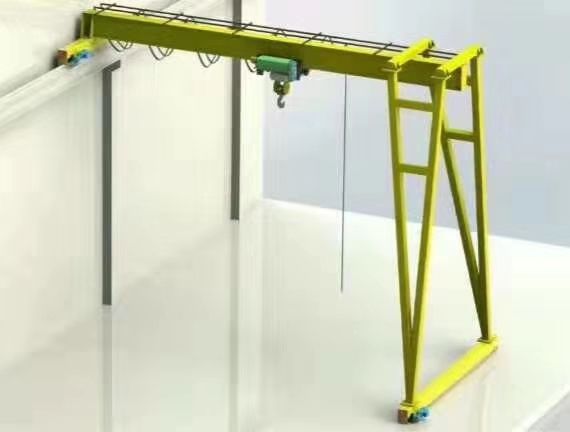 歐式新型龍門吊、半腿門式起重機(jī)