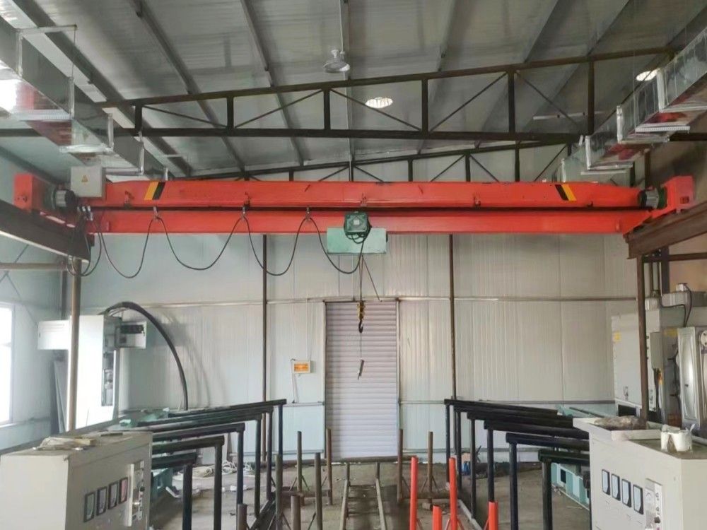 LD型低凈空電動單梁起重機、新型天車、吊機、河南俊源起重機