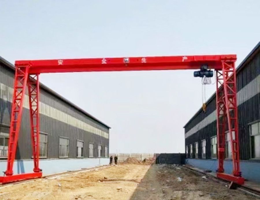 鶴壁龍門吊、電動單梁門式起重機廠家銷售安裝維修