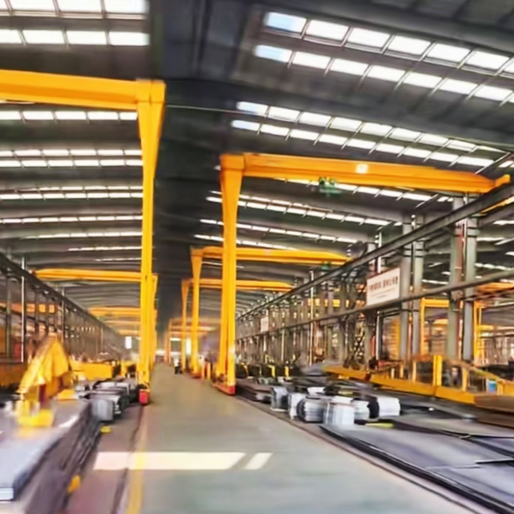 BMH型半腿龍門吊、BMH型半腿電動單梁門式起重機