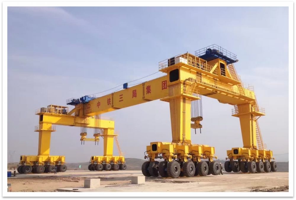 中鐵科訂購的1臺 900T搬運機