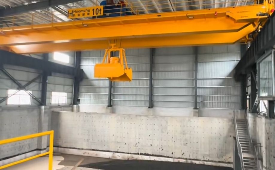 電動抓斗行車、智能抓斗天車、QZ型抓斗橋式起重機