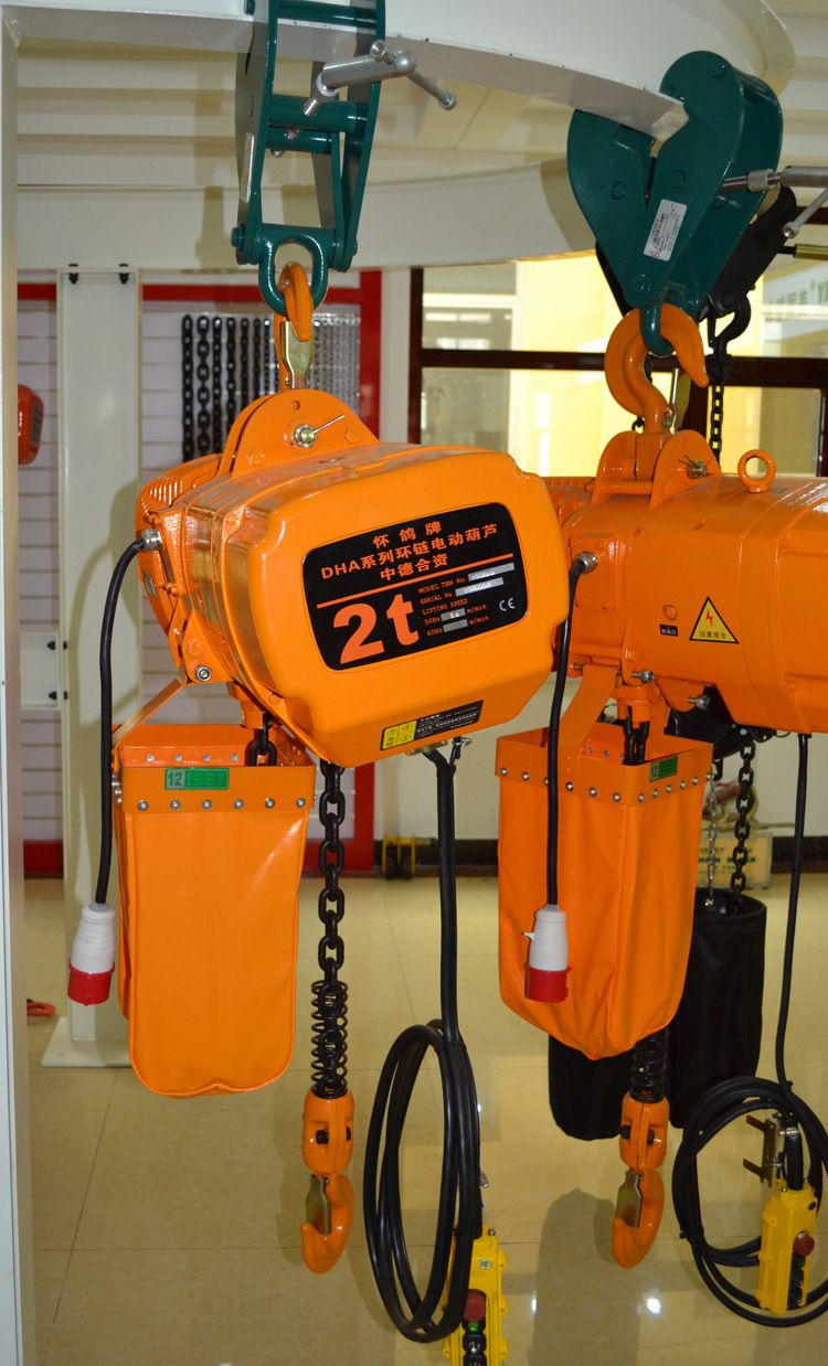 環(huán)鏈電動(dòng)葫蘆鏈條安裝方法