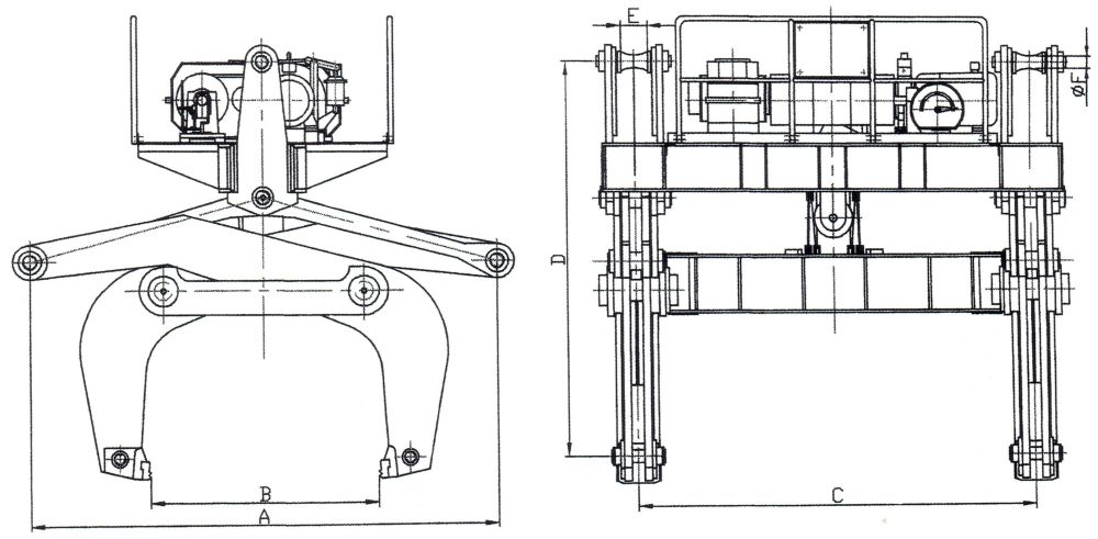 電動杠桿式板坯夾鉗