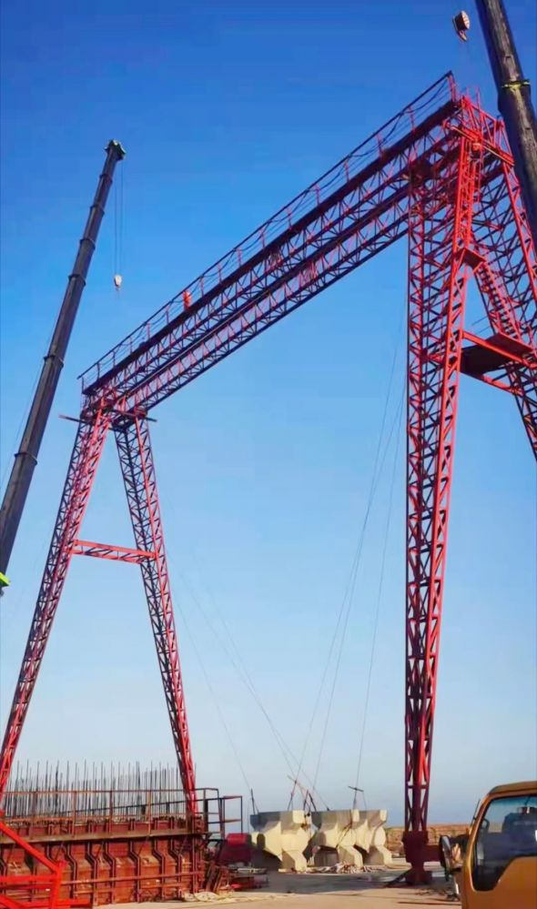 云南龍門吊、昆明龍門、MG50噸門式起重機