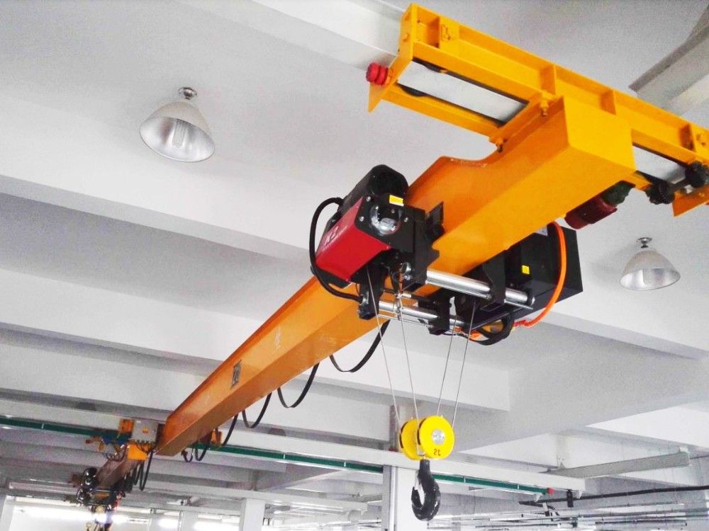 歐式新型電動單梁懸掛起重機