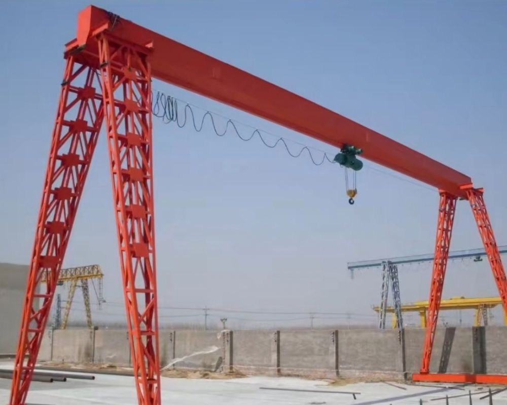 單梁結構龍門吊、MH型電動門式起重機廠家、參數(shù)、報價