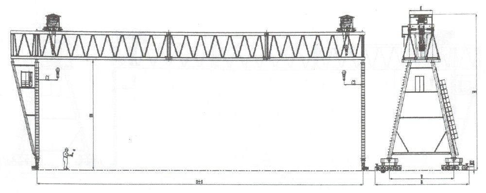 ME型雙小車(chē)路橋?qū)Ｓ瞄T(mén)式起重機(jī)外形機(jī)構(gòu)示意圖.jpg