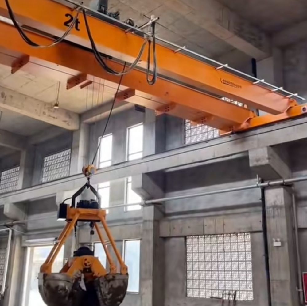 抓斗行車、抓斗吊、LHZ型抓斗橋式起重機