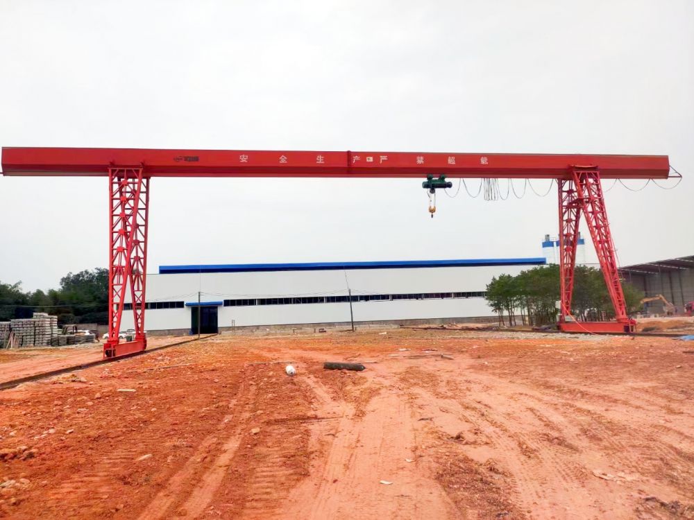 聊城龍門吊、電動葫蘆單梁門式起重機廠家銷售安裝維修