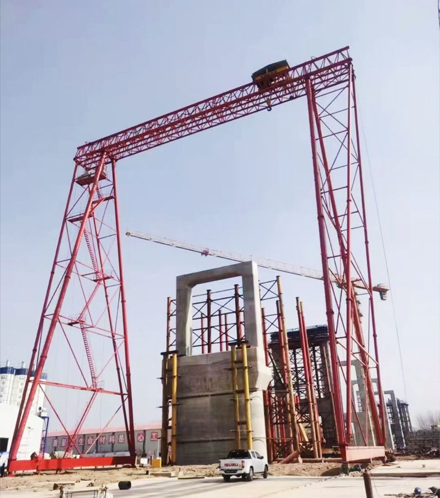 河南鐵山起重機械設備，MG型100/16t龍門吊，門式起重機