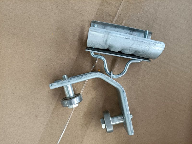 角鐵角鋼吊線拖纜滑線小車、電纜滑輪小車