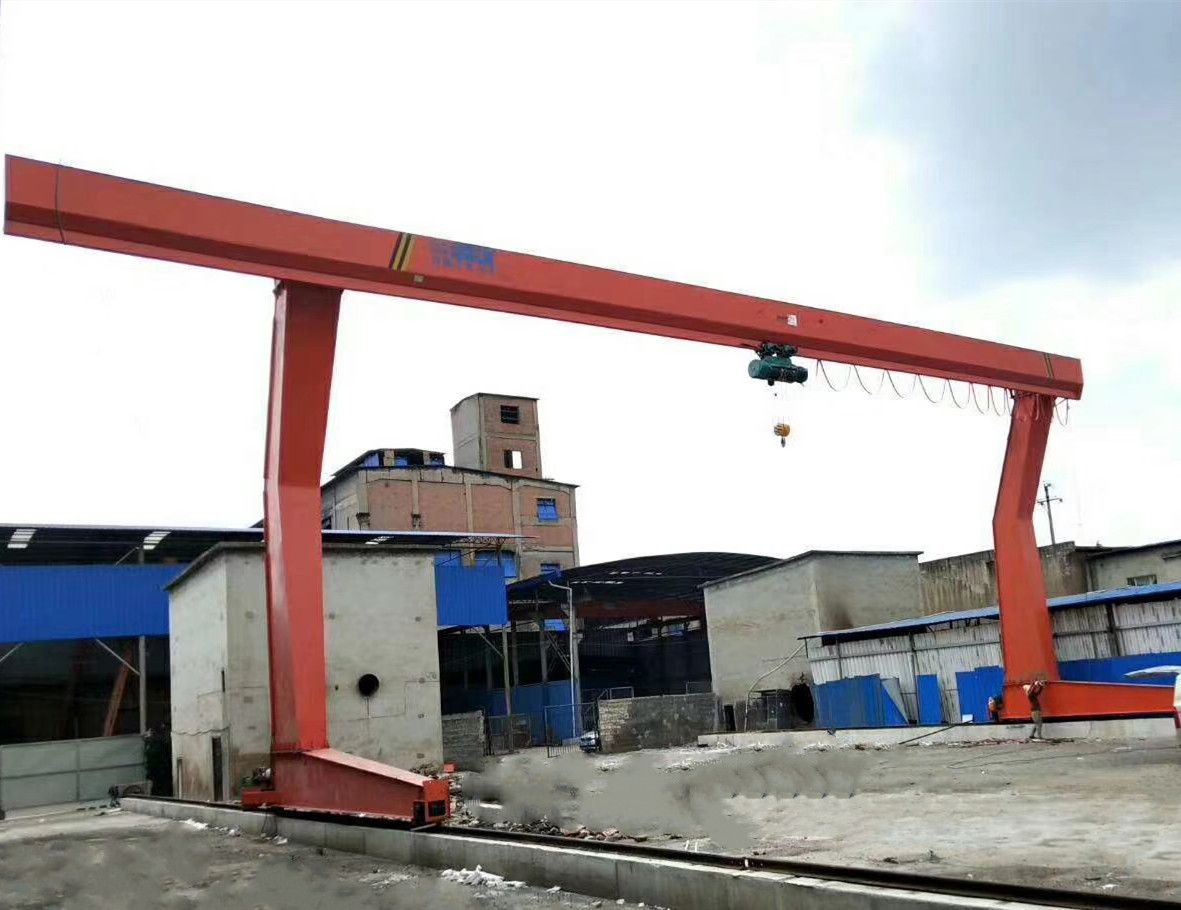 邯鄲龍門吊，L型單主梁電動(dòng)葫蘆門式起重機(jī)生產(chǎn)廠家銷售服務(wù)