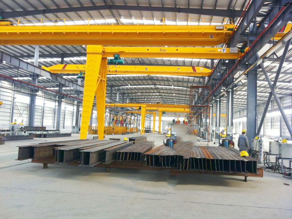 浙江溫州龍門吊、BMH型半腿門式起重機、吊機廠家銷售