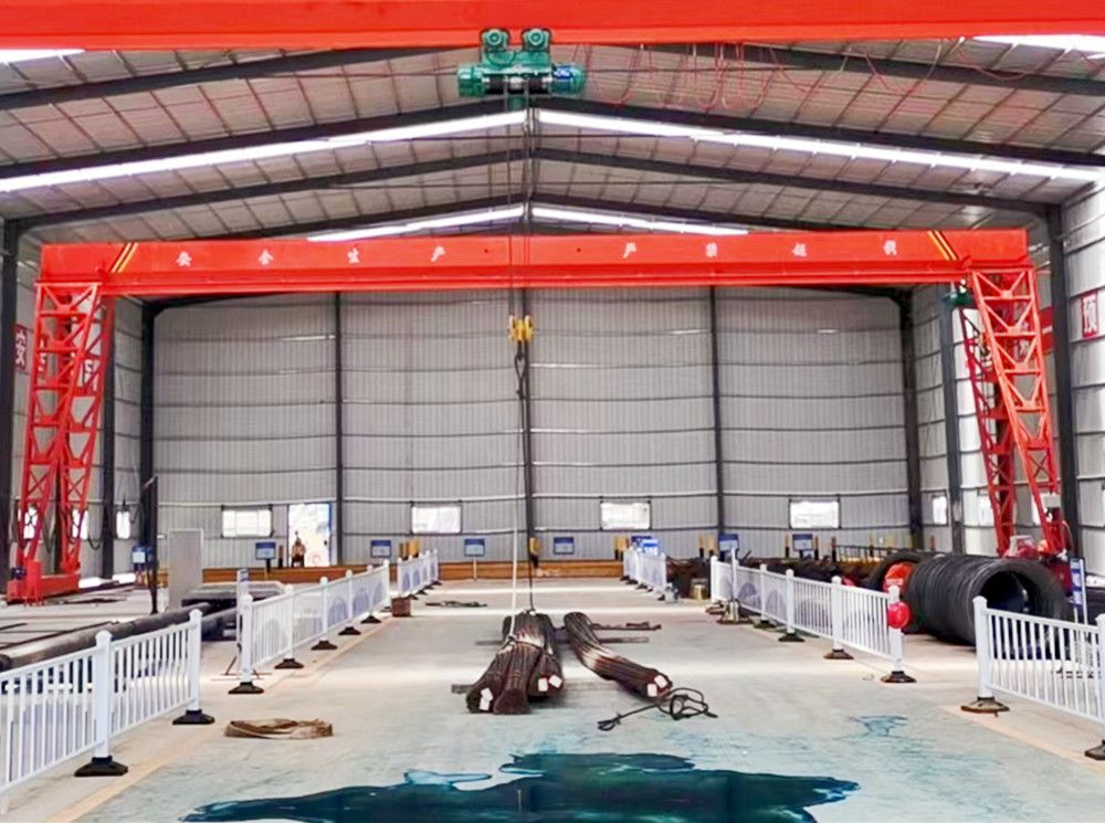 山東起重機、濟寧龍門吊、單梁門式起重機廠家銷售安裝維修