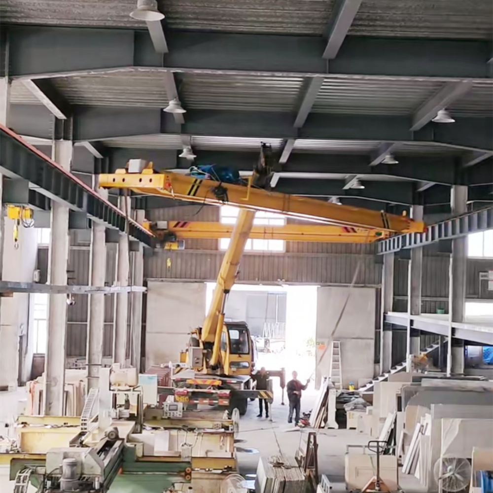 樂(lè)山電動(dòng)雙梁橋式起重機(jī)、橋吊、天車、吊機(jī)、行吊廠家銷售、安裝維修