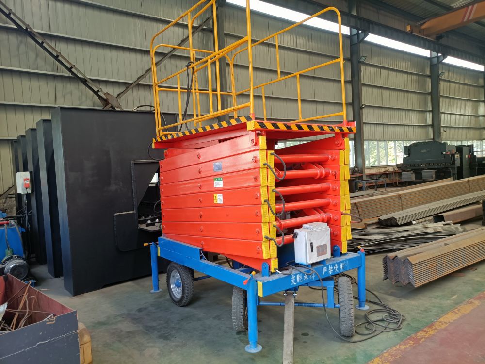 開封液壓升降機、四輪移動液壓平臺、剪叉式升降維修平臺廠家銷售