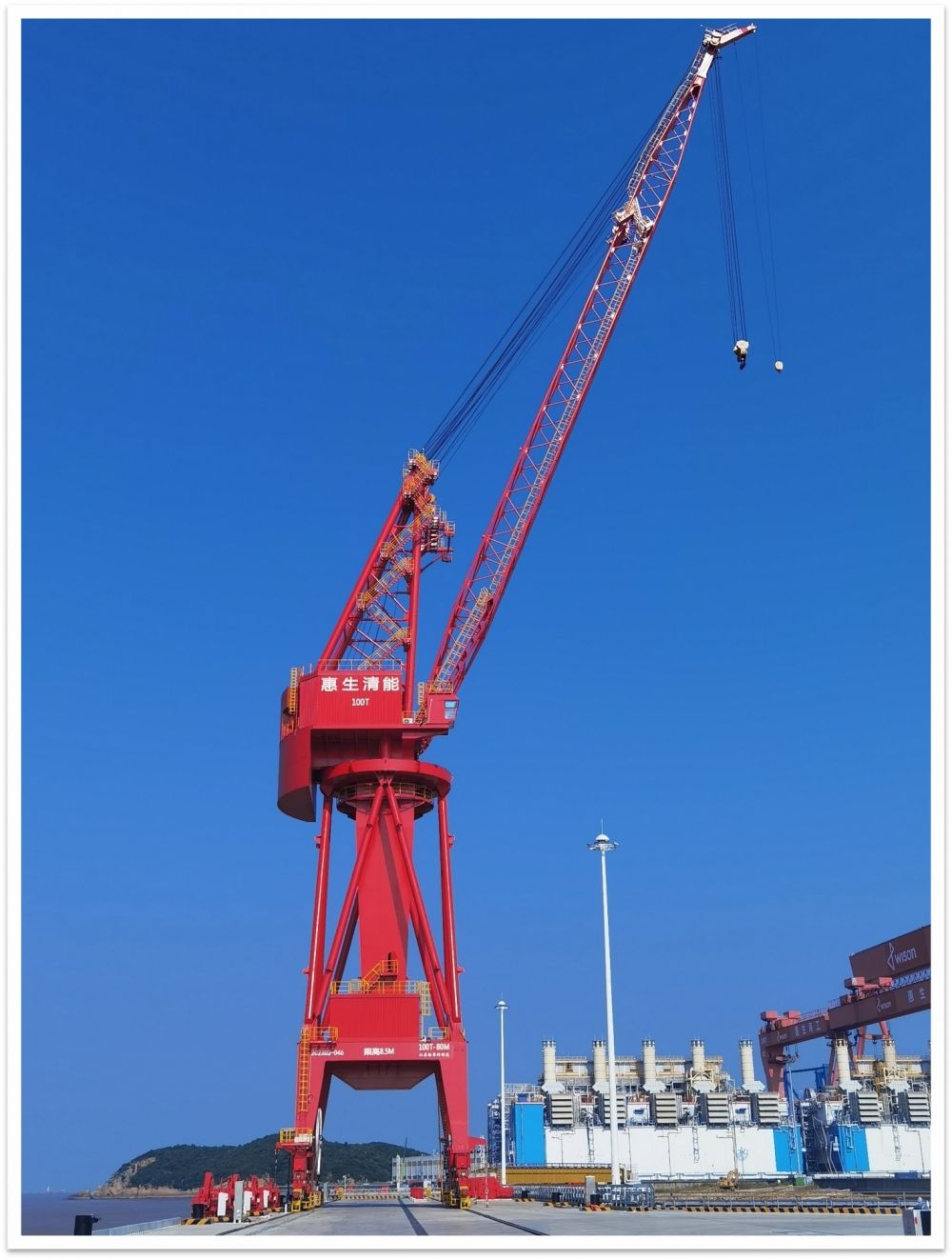 舟山惠生MQ10080門座式起重機(jī)