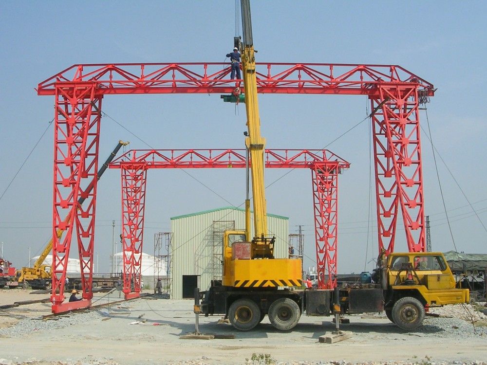 MH型電動(dòng)葫蘆單梁門(mén)式起重機(jī)（桁架式）