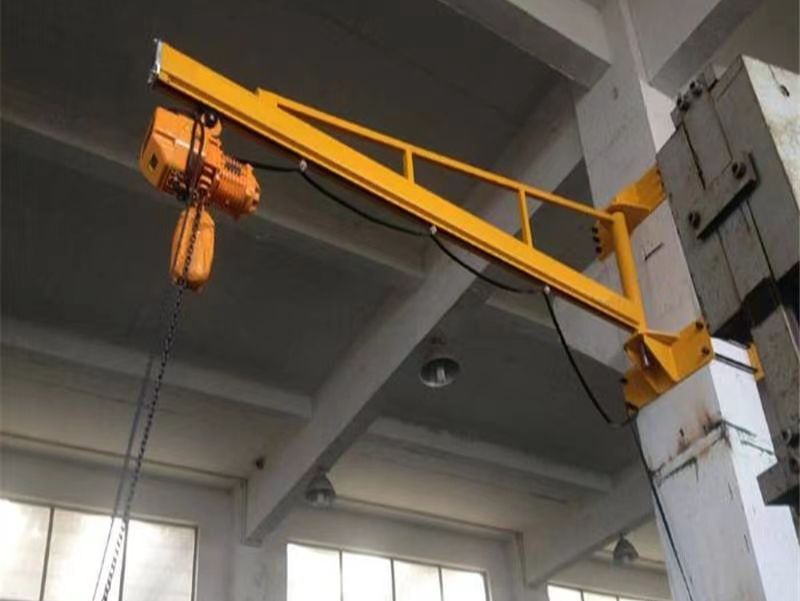 壁柱式懸臂吊、可以安裝在柱子上的懸臂起重機(jī)