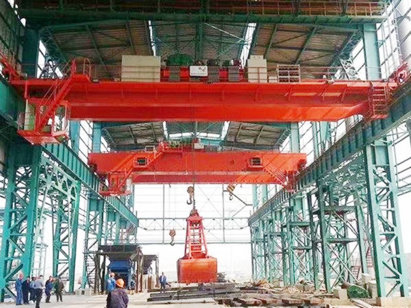 大連起重機(jī)、QZ型電動抓斗雙梁橋式起重機(jī)