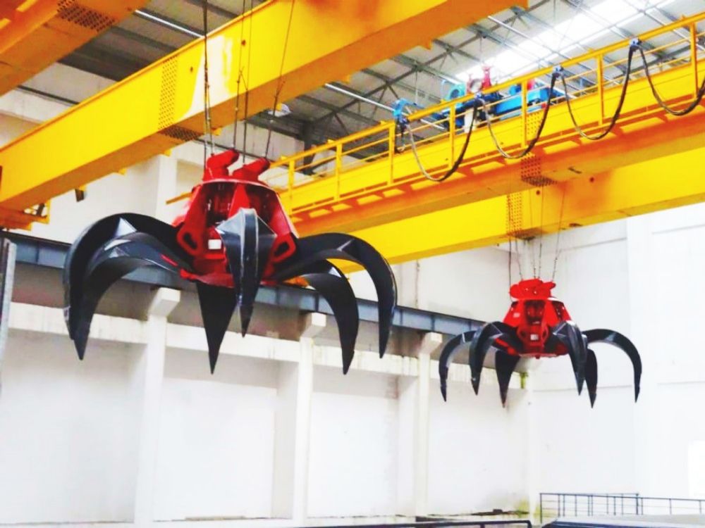 垃圾處理抓斗吊