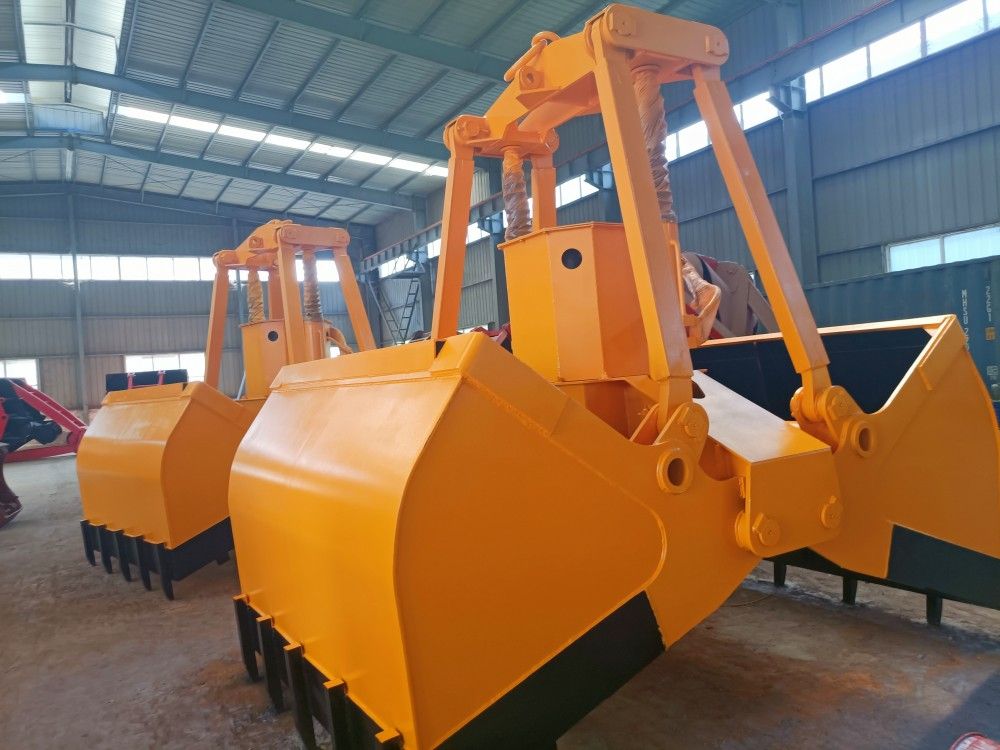 DY電動雙瓣液壓抓斗圖