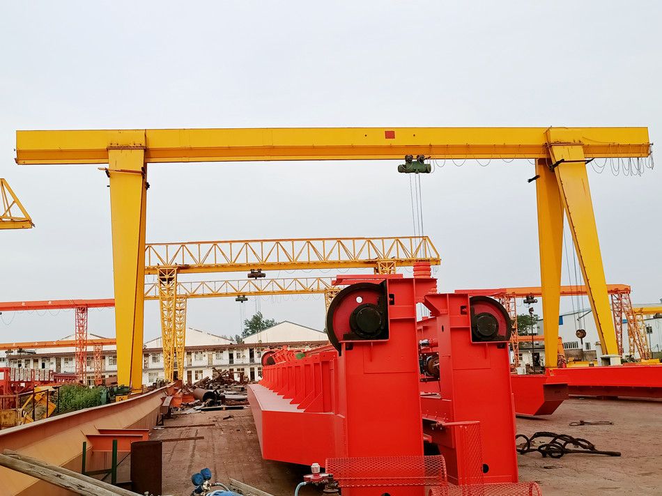 鷹潭龍門吊、1-32噸MH型電動(dòng)葫蘆單梁門式起重機(jī)