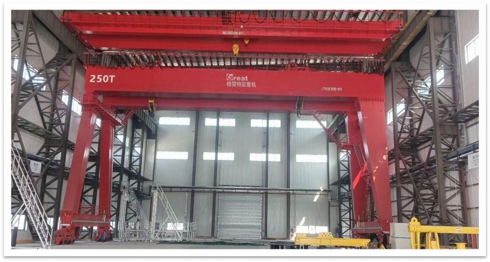舟山惠生ME250T+125T 門式起重機(jī)