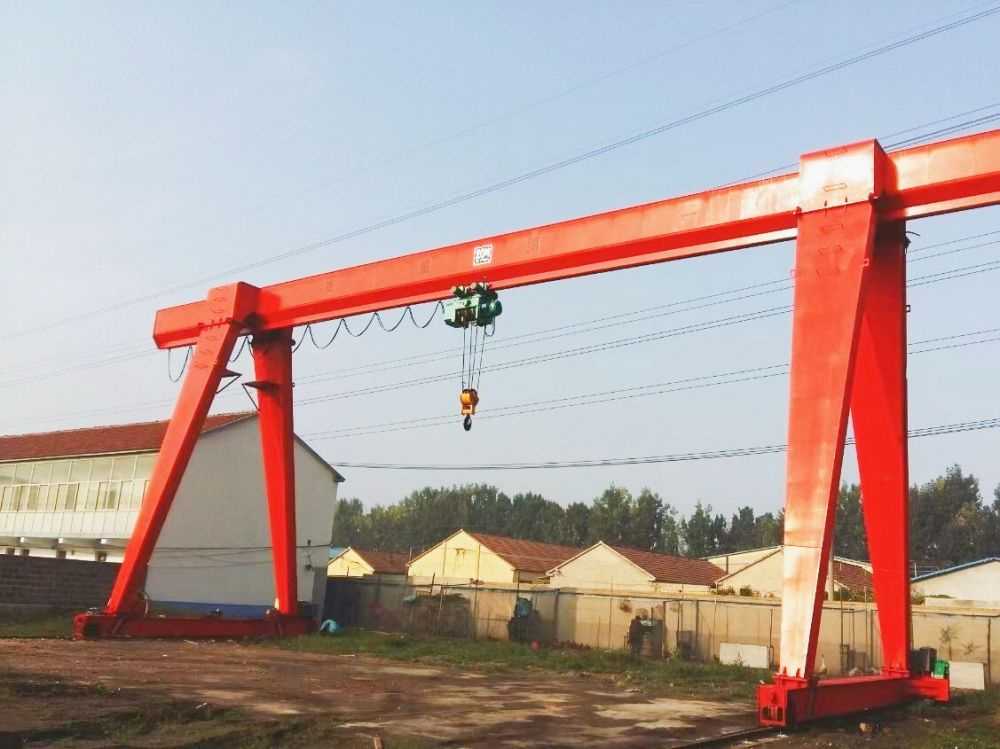 張家界龍門吊廠家、電動單梁門式起重機供貨安裝維修