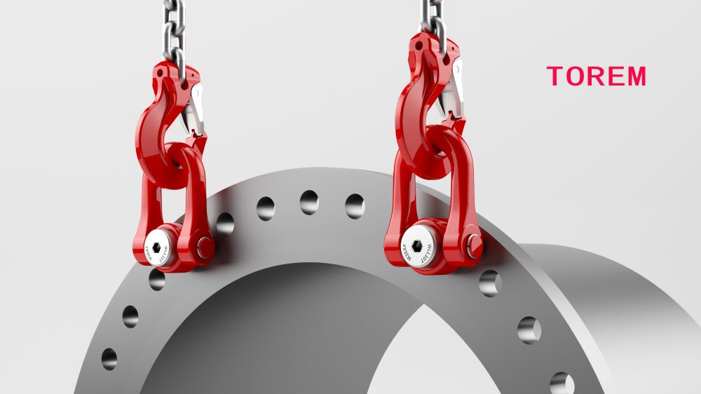 U型旋轉(zhuǎn)吊環(huán)，任意方向拉力均相同