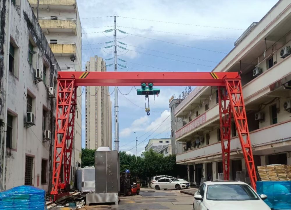 MH型電動(dòng)葫蘆單梁門式起重機(jī)、MH型單梁龍門吊