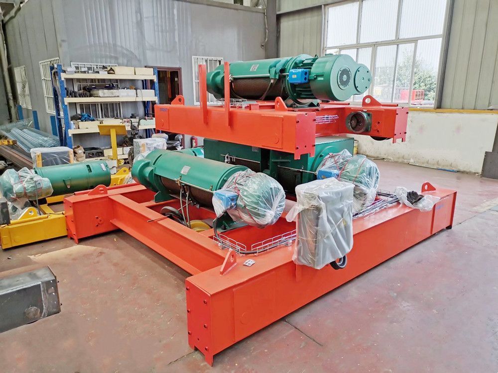 起重機臺車、雙梁起重機小車、歐式日式起重臺車制造批發(fā)配套