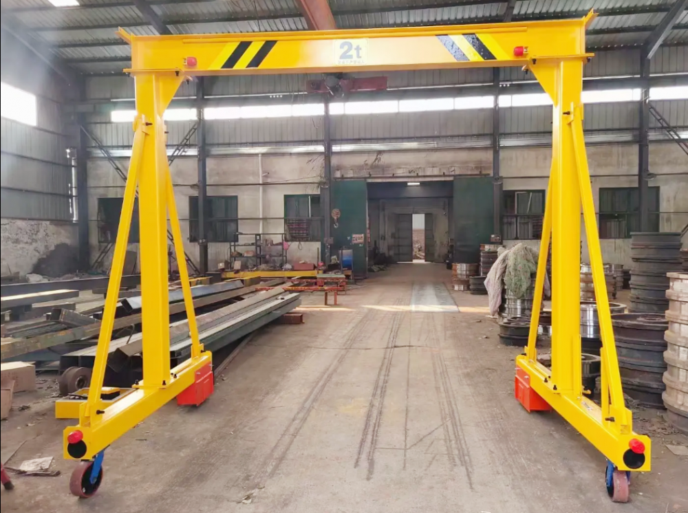 河南許昌手推龍門架、微型小型龍門吊廠家銷售、安裝維修