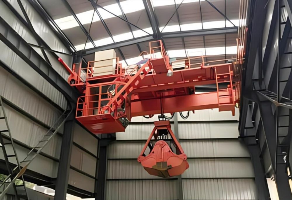 QZ型抓斗橋式起重機、雙梁抓斗吊、抓斗行車