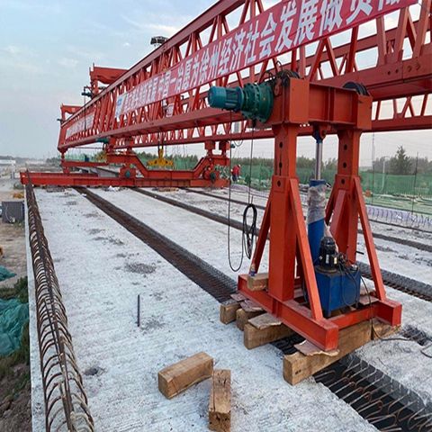 陜西銅川架橋機廠家 墩頂橫梁應(yīng)變測試